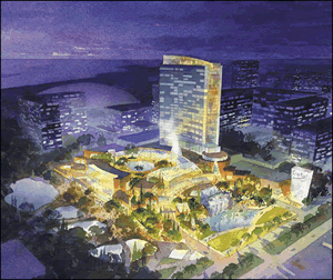 Conceptual Rendering of Hotel Property on Cotai Strip